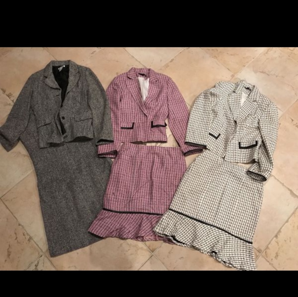 Stunning designer suits size 8